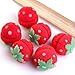 CCbeauty 18 pcs Strawberry Hair Care Foam Soft Round Sponge Balls Curlers Hair Roller Bun Tool