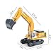 KDW 1/87 Scale Diecast Mini Crawler Excavator Construction Vehicles Models (Excavator)