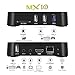 Omikai R-TV Box MX10 4GB DDR3 RAM 64GB ROM Rockchip 3328 Android 8.1 Quad Core 4K USB 3.0 UHD WiFi H.265 TV Box Media Player