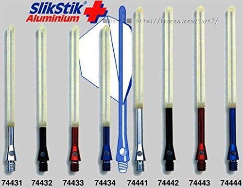 SLIKSTIK Aluminium Unicorn Plus Darts SHAFTS 74444 Medium Blue