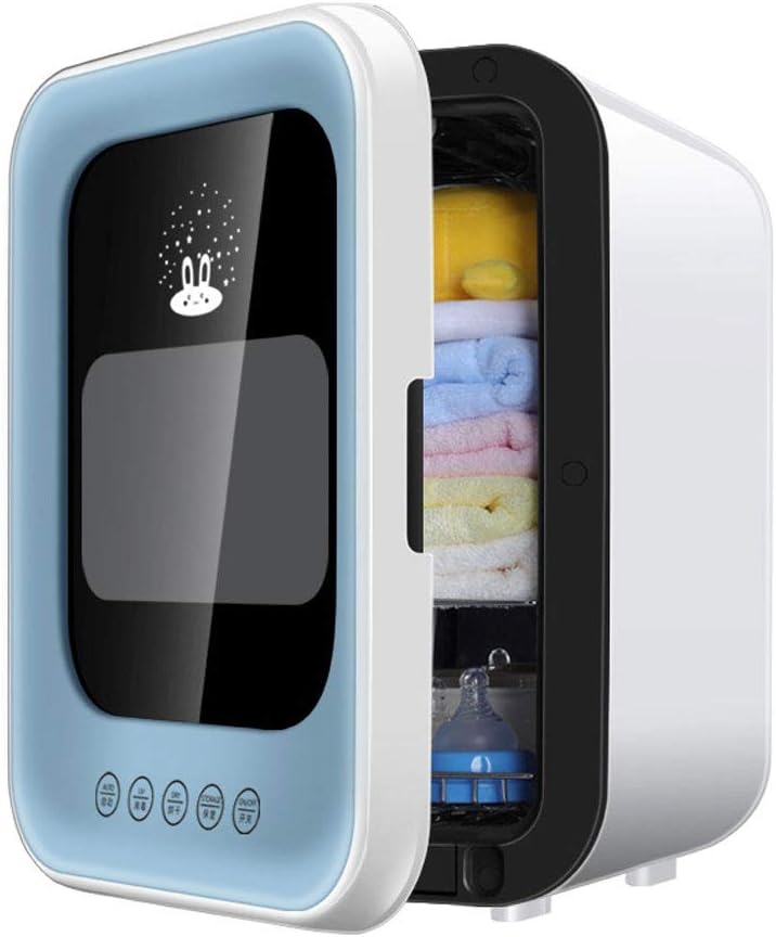 UV Baby Bottle Steriliser, Multi-Function Sterilizer 55℃ Low Temperature Drying Strong Exhaust Avoid Burns and Secondary Pollution Automatic Power Failure Protection Design