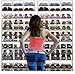 12 Pack Clear Plastic Shoe Storage Transparent Boxes Container for Shoes Closet Organization