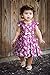 Lilax Little Girls' Shimmer Butterfly Occasion Dress with Belt