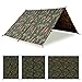 Aqua Quest Defender Tarp - 100% Waterproof Heavy Duty Nylon Bushcraft Survival Shelter - 10x7, 10x10, 13x10, 15x15 Camo or Olive Drab…