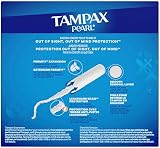 Tampax Pearl Plastic Tampons Multipack Light Regular Super 50 Count Unscented view 10