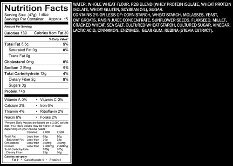 Amazon.com: nutribreads – Proteína P28 alta Pan 10 Pack ...