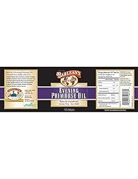 Barlean's Organic Oils 120 cápsulas de gel de aceite orgánico prímula nocturna de 1300...