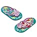 Disney Store Girls Ariel - The Little Mermaid Fortunate Soles Flip Flops Green, Size 7/8