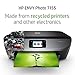 HP Envy Photo 7155 All-in-One Wireless Black Color Printer 2.65 Inch Touchscreen Display, Scan, Copy, Web, Wi-Fi, USB, AirPrint, Automatic Document Feeder, Memory Card Slot, Black (Renewed)