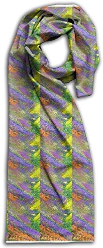 Valley Of Flowers Himalayas Winter Light Scarf Print Soft Warm Towel Fever Stylish Scarves Best Gift
