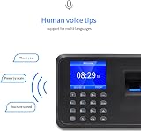 PRIZOM F01 Fingerprint Time Attendance Clock Biometric USB IP54 System view 7