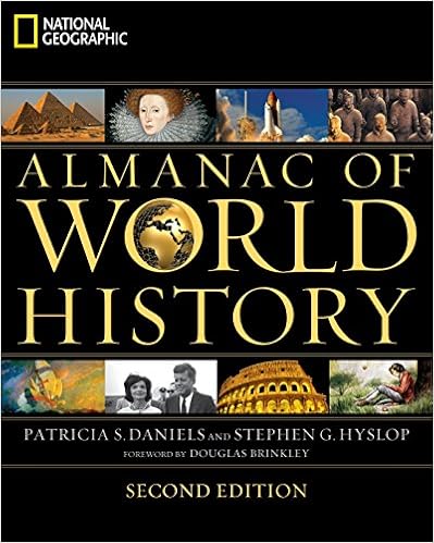 National Geographic Almanac Of World History Hyslop Stephen G Daniels Patricia Brinkley Douglas 9781426208904 Amazon Com Books
