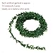 EBOOT 24.6 Yards Artificial Garland Foliage Green Leaves Fake Vine for Party DIY Headbands