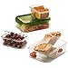 Komax Lunchmate Bento Lunch Bag and Box Kit - 1 Insulated Bag with 4 Tritan Food Storage Plastic Containers - Dishwasher, Freezer and Microwave Safe Bpa Free Plastic With Locking Lids
