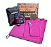 Microfiber Towel Set 3 pack great for Backpacking Hiking Camping Travel Swimming Beach Bath Compact & Quick Dry - 4 active n (Raspberry)