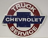 CHEVROLET Truck Service Metal Sign 14