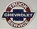 CHEVROLET Truck Service Metal Sign 14