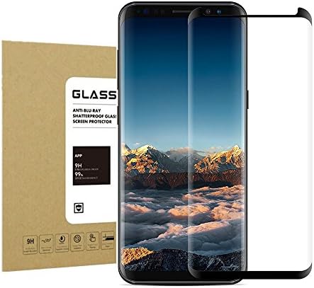 Galaxy S8 Plus Tempered Glass Screen Protector,Halier 9H Hardness [Anti-scratches] [Crystal Clear] [Bubble Free] Premium Screen Protector for Samsung Galaxy S8 PLUS
