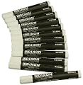 Dixon 52300 Lumber Marking Crayons, White, 12-Pack
