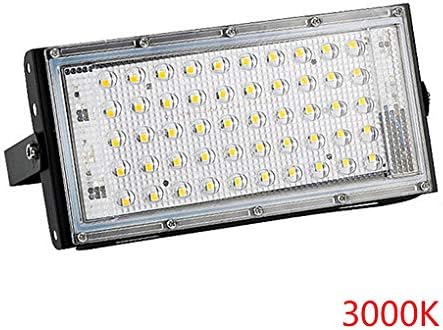 Windy5 50W Power LED Flood Light Floodlight Street Lamp IP65 Waterproof Landscape Light Spotlight 3000K 1pc