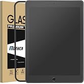Mothca Matte Glass Screen Protector for iPad 10.2 Inch(2021/2020/2019 Model, 9th/8th/7th Generation) [NOT Privacy] Anti-Glare &amp; Anti-Fingerprint 9H Hardness Tempered Glass Film, Smooth as Silk