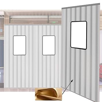 Amazon De Warmeschutzvorhang Gdming Thermo Turvorhang Baumwolle