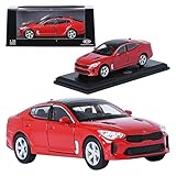 Pino 1:38 KIA Stinger Hichroma Red Display Mini Car Miniature Car