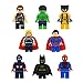Super Heroes Series 8 Pc Set Minifigures Building Toys New 100% Compatible