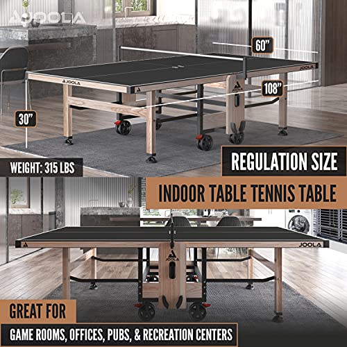 JOOLA Madeira Indoor Table Tennis Table Wood & Steel Contemporary