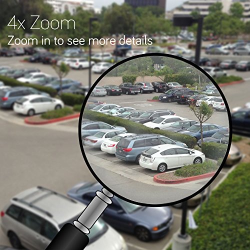 [PTZ & Built-in Mic] xmartO Add-on 960p HD Wireless Pan Tilt Outdoor Security IP Camera Audio, 180° Pan 55° Tilt Remote Control, 80ft IR Night Vision, 6mm Lens, 4X Digital Zoom - Thumbnail 6