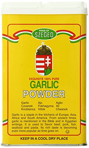 Szeged Garlic Powder in, 5-Ounce Tins (Pack of 6)