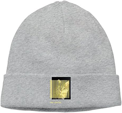 KDJASKO Why I Love Cats They Make You Feel Special Cute Winter Warm Fleece Beanie For Man