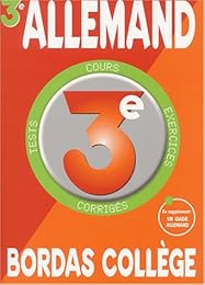 Allemand, 3e