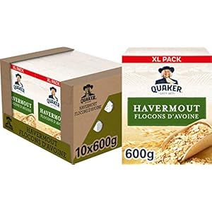 Quaker Havermout, Doos 10 stuks x 600 g