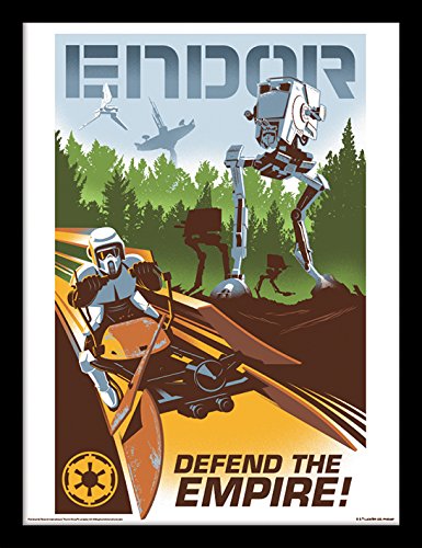 Star Wars (Endor 30 x 40cm Memorabilia
