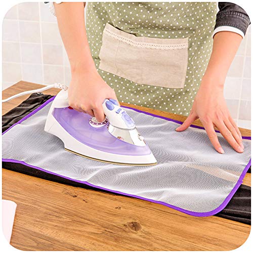Cyhulu Ironing blanket, Travel Ironing Mat Ironing Pad,Portable Double-Side Using,Heat Resistant Pad Cover for Washer,Dryer,Table Top - Thumbnail 3