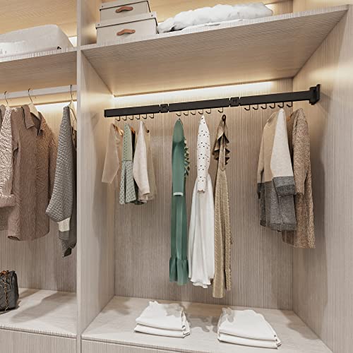 Clothes Drying Rack, Bukfen Laundry Drying Rack Wall Mount, Clothing