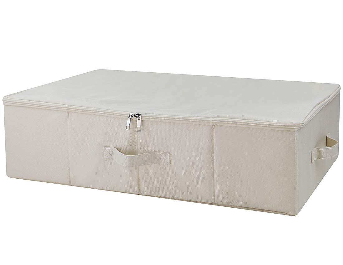 iwill CREATE PRO Under The Bed Storage Box with Zip Lid, Removable