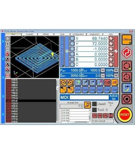 Amazon.com: UCCNC Control Software License-Up to 6-axis (X,Y,Z, A