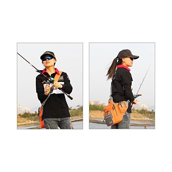 MadBite-SlingBack-Fishing-Backpack-Soft-Fishing-Tackle-Bag-Gives-Surf-Fishing-and-Bank-Fishing-Anglers-Easy-Portable-Tackle-Storage-Great-as-Messenger-bag-and-Sling-Bag