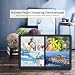 Atatat 10 Inch Digital Photo Frame with 1920×1080 IPS Screen, Digital Picture Frame with 1080P Video, Music, Slideshow, Adjustable Brightness, Auto Rotate, Photo Deletion, Remote, Support SD Card,USBthumb 3