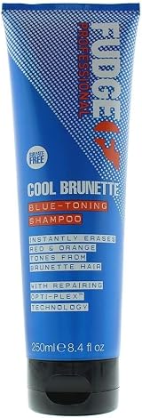 Fudge Professional Blue Toning Shampoo Cool Brunette 250ml Removes Orange Red view 5