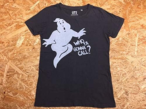 Amazon 240円ユニクロ Uniqlo Ut 半袖tシャツ レディース ゴーストバスターズ コラボ 映画 オバケ 幽霊 ビッグプリント M グレー Tシャツ カットソー 通販