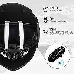 ILM Bluetooth Motorcycle Helmet Modular Flip up