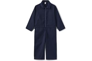 GRANDWISH Kids Coveralls for Boys Girls, Toddler Long Sleeve Mechanic Boiler Suit Costume Jumpsuit for Size 2-5