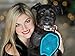 Pet Grooming Glove for Dog + Cat + Horse + Bunnies with Long & Short Fur with Gentle & Soft Rubber Tips for Massage Effect & Deshedding - Left & Right Hand Fit - Your Pet Will Love You