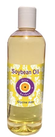 Deve Herbes Pure Soybean Oil (Glycine max) Therapeutic Grade Cold Pressed 200ml