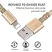 Hiway for iPhone Charger,Lightning Cable Nylon Braided USB 3PACK 6FT Fast Charging High Speed Data Sync Cord Compatible with iPhone 8/8 Plus/7/7 Plus/6/6s/6 plus/6s Plus/ 5s/5c,iPad, iPod and More
