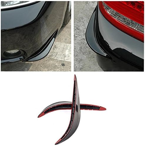 EVAJULLY 2PCS Car Bumper Guard Stick-on Corner Crash Bar Strip for Great Wall Hover M1 Hover M2 Hover M4 Pegasus Peri Safe Sing RUV