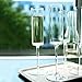 Champagne Flute Elegant Hand Blown Wedding Champagne Flutes Glasses Lead-free 4/pack
